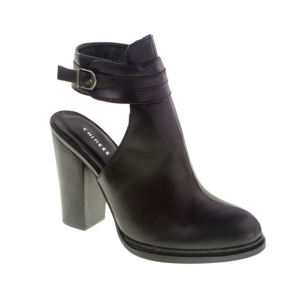 Chinese Laundry GALAXY GALAXY SOFT BURNI‎ Chunky Block Heel Size 6.5 A11